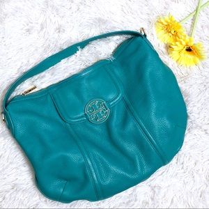 Tory Burch Shoulder Bag Blue Aquamarine